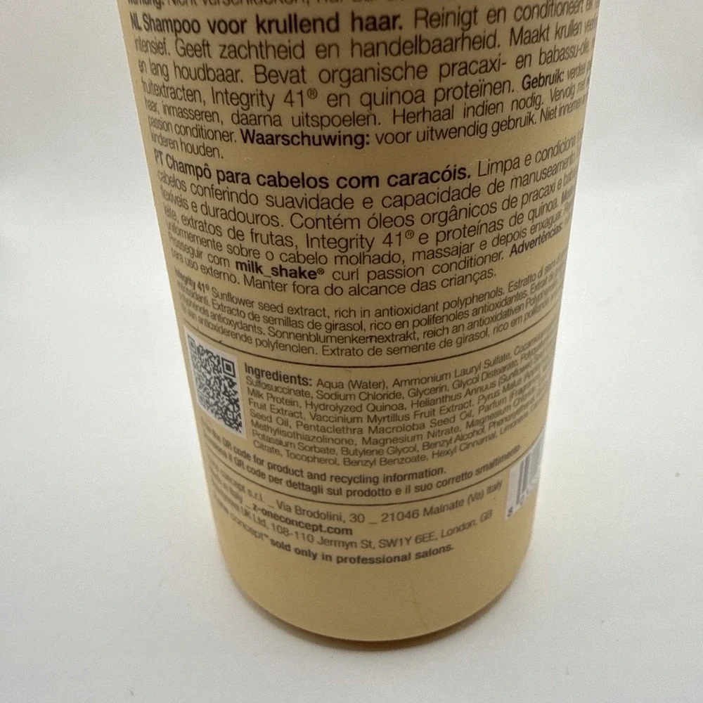 milk_shake Curl Passion by Milkshake, 10.1 oz Shampoo